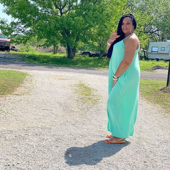 Lexi’s Mint Maxi Dress  - Picture 2 of 2